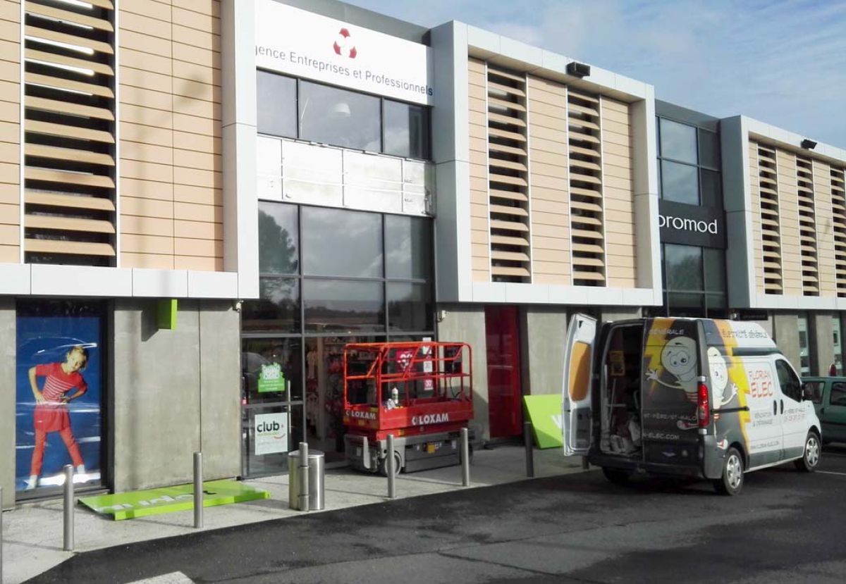 electricité bureau magasin